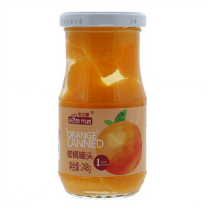天之果蜜橘罐头