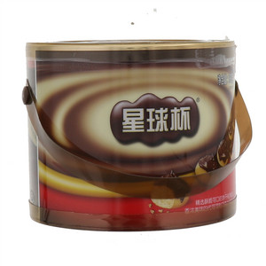 甜甜乐星球杯巧克力味酱饼干粒390克