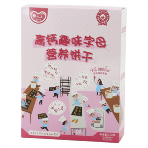 婴儿乐高钙趣味字母营养饼干