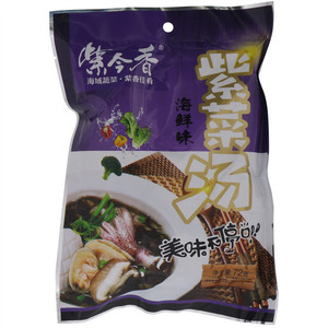 紫今香海鲜味紫菜汤