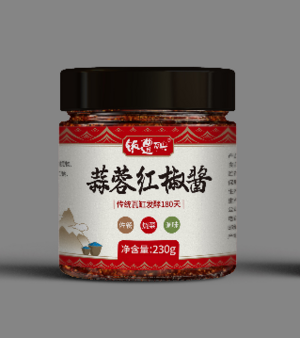 饭遭殃蒜蓉红椒酱