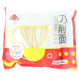 嘉味道两人份刀削面（生湿面制品）