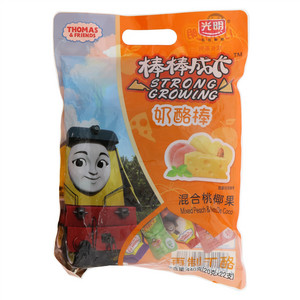 光明棒棒成长混合桃椰果奶酪棒