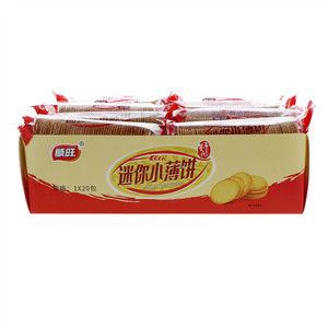 顺旺花生味迷你小薄饼