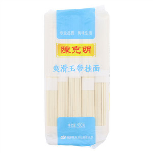 陈克明爽滑玉带挂面