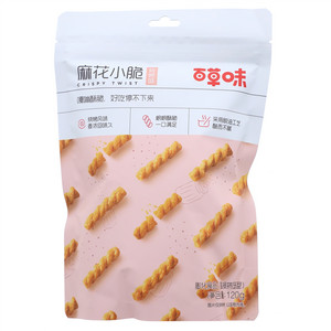 【百草味】麻花小脆（烧烤味）120g
