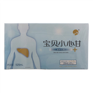 谢怡宝贝小心甘果味饮料