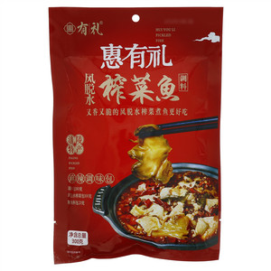 惠有礼风脱水榨菜鱼调料（麻辣味）