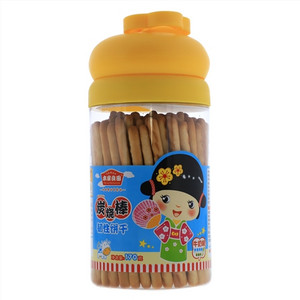 本家良田-炭烧棒韧性饼干-牛奶味-170克/罐