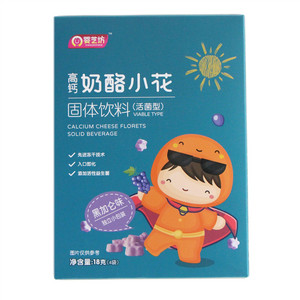 婴芝坊冻干黑加仑奶酪小花