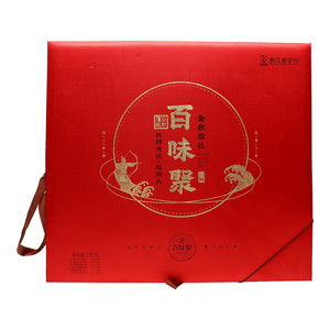 百味聚钱鏐传说●起潮头金秋贡礼月饼礼盒