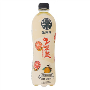 乐体控西柚四季春味高膳食纤维碳酸茶饮料