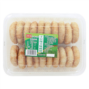 闽酥园千层绿豆味酥饼