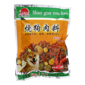 张记美佳鲜烧狗肉料