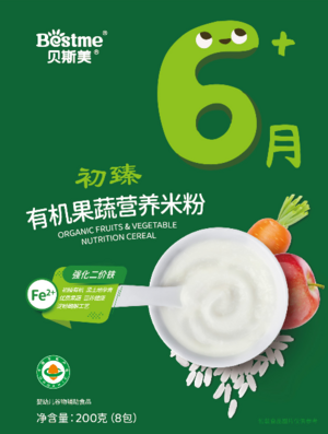 有机多维果蔬益生菌米粉