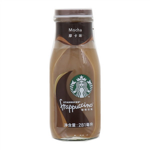 星巴克星冰乐摩卡味咖啡饮料281ml