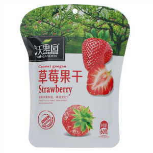 沃果园草莓果干