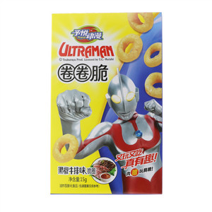 予悦动漫黑椒牛排味脆圈15g