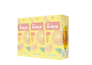 统一鲜橙多橙汁饮料