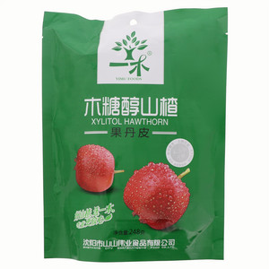 一木木糖醇山楂果丹皮