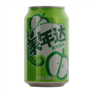 Mirinda美年达青苹果味汽水