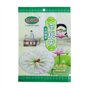 迎客源酸辣味泡藕带400克