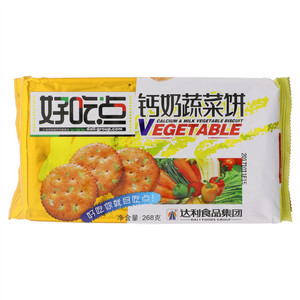 268克钙奶蔬菜饼