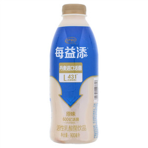 伊利每益添原味活性乳酸菌饮品