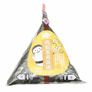 京鲁远洋肉松蛋黄饭团