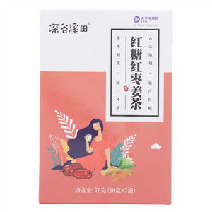 深谷溪田红糖红枣姜茶