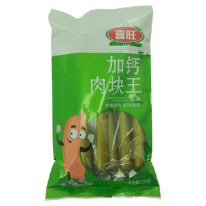 喜旺加钙肉块王香肠