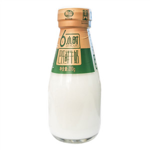帽山6小时巴氏鲜牛奶