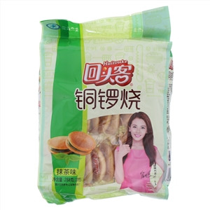 回头客铜锣烧抹茶味夹馅蛋糕