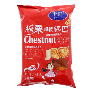 卡奇板栗粗粮锅巴麻辣龙虾味