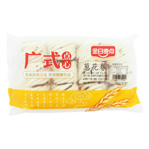 今日麦点葱花卷