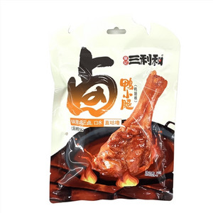 童记三利和黑鸭味卤鸭小腿