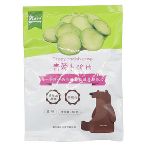优鑫星语盐味青萝卜脆片