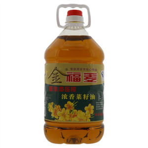 丰源油脂金福麦原生态压榨浓香菜籽油