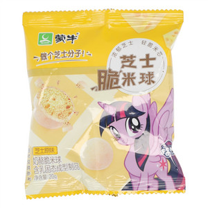 蒙牛芝士原味芝士脆米球