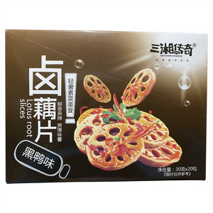 三湘传奇黑鸭味卤藕片
