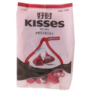 好时Kisses浓醇可可黑巧克力分享装