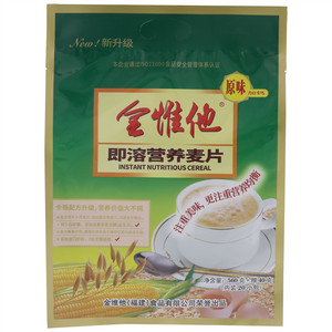 金惟他原味加钙即溶营养麦片