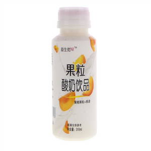 益生优NI果粒酸奶饮品（杀菌型）黄桃果粒+燕麦
