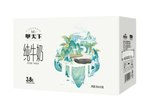 甲天下甲天下纯牛奶