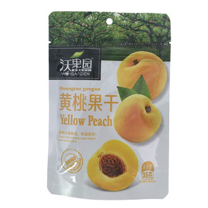 沃果园黄桃果干