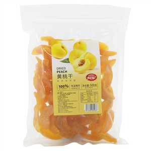 果嘟嘟黄桃干