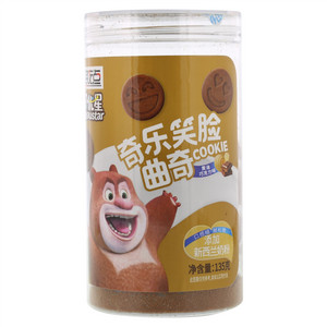 好吃点贝优星/Beaustar黄油巧克力味奇乐笑脸曲奇