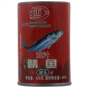 易利茄汁鲭鱼罐头
