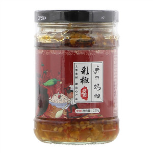 六只蚂蚁中辣彩椒酱