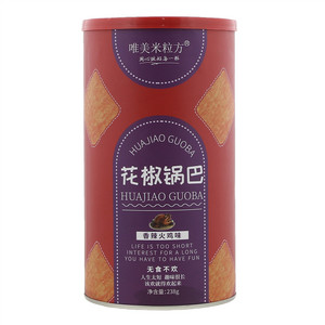 唯美米粒方香辣火鸡味花椒锅巴
